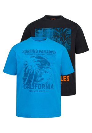 T-shirt con stampa - aquamarine