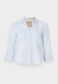 TREND DROP HERITAGE WOVEN COLLAR - Πουκαμίσα με κουμπιά - white