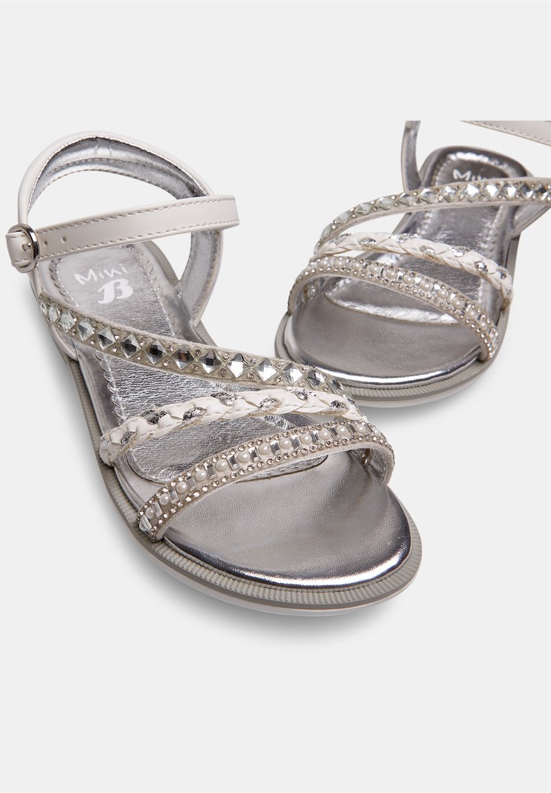 Kinder Riemchensandalen | Bata Riemensandalette bianco/weiß - ED61264 Kinder Riemchensandalen | Bata Riemensandalette bianco/weiß - ED61264