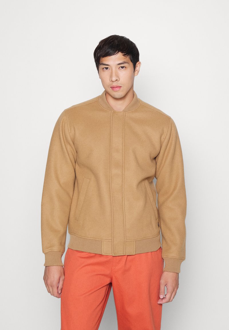INDICODE JEANS MERLIN - Blusão aviador - dark sand