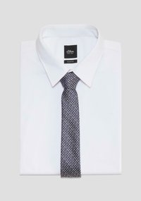 s.Oliver KRAWATTE MIT DOBBY-STRUKTUR czarny