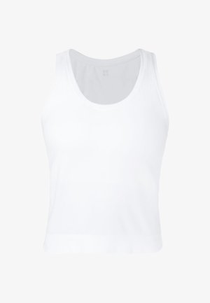 Sweaty Betty, ATHLETE CROP SEAMLESS WORKOUT TANK TOP - Top - white