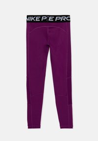 Nike Performance UNISEX - Leggingek - Nadrágok - viotech/black/white