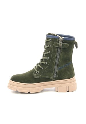 GOJI - Botines con cordones - kaki