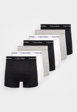 TRUNK STRETCH 7 PACK - Boxer alsónadrág - black/grey heather/white