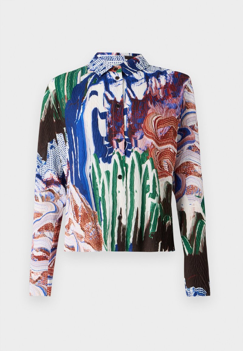 Henrik Vibskov Overhemdblouse meerkleurig Henrik Vibskov Overhemdblouse meerkleurig