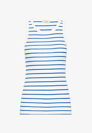 Fransa, FRHIZAMOND STRIPE 14 - Topp - blue iolite mix