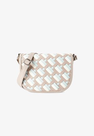 TOM TAILOR, DEVIE UMHÄNGETASCHE 25 CM - Keresztpántos táska - mixed taupe