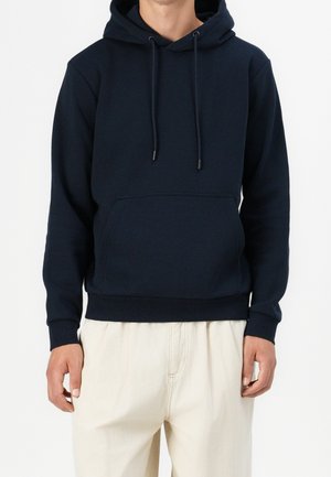 Mikina s kapucí - dark blue