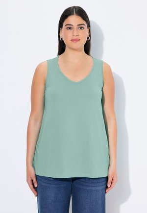 Ulla Popken, Top - light moss green