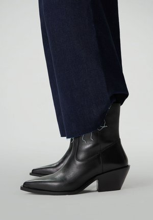 sacha Bottines de cowboy / motard - black