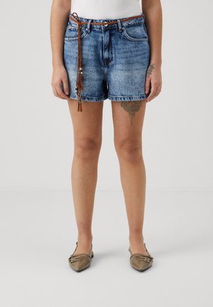 ONLKELLY SHORTS  - Farmer rövidnadrágok - light blue denim