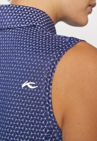 Kjus WOMEN BELLA STRUCTURE DRESS - Sporta kleita - atlanta blue/white