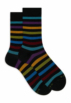 Gallo WITH EVEN STRIPES - Socks - antracite