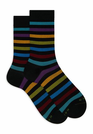 WITH EVEN STRIPES - Socken - antracite