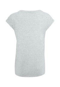 Gray short-sleeve t-shirt with a round neckline, made from soft fabric; features a simple, unadorned design with a relaxed fit.