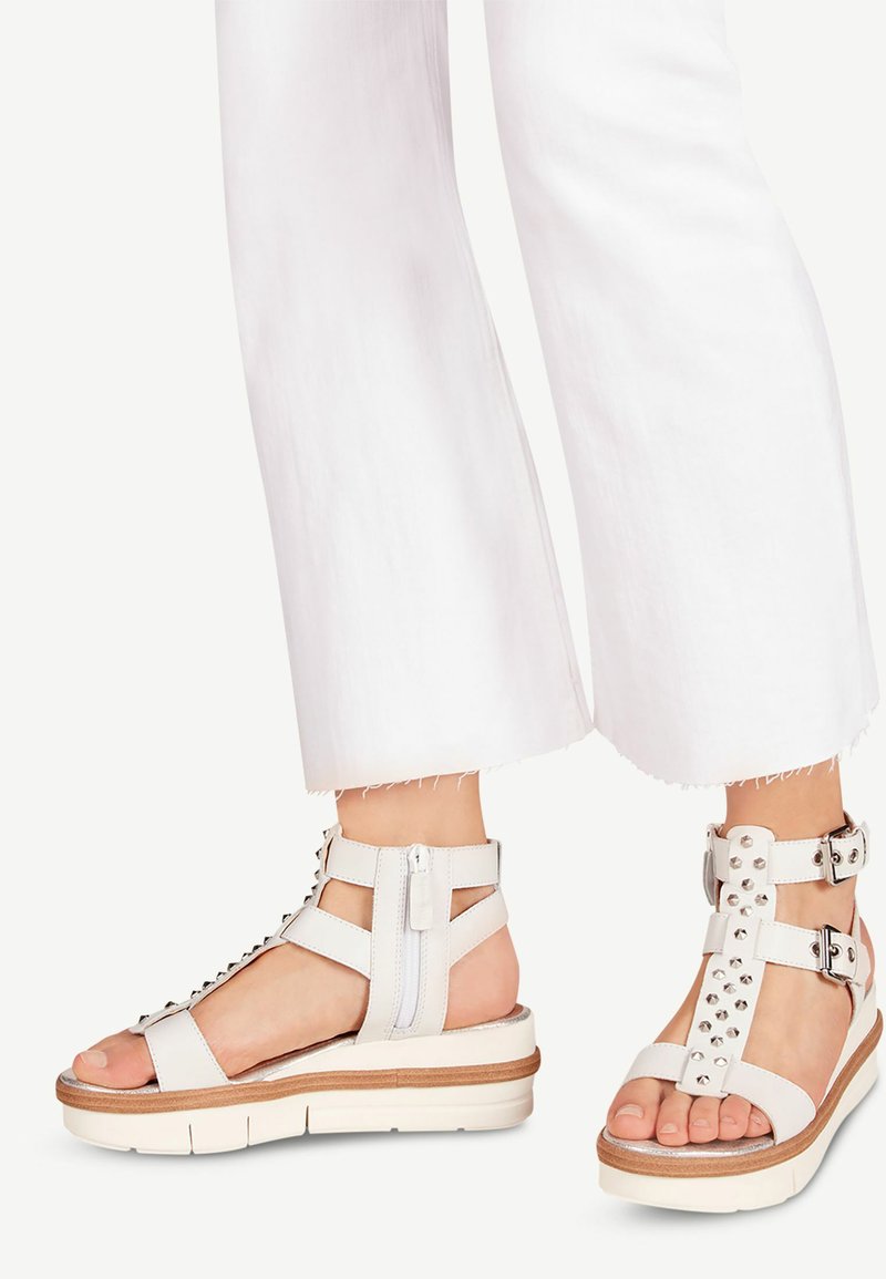 Tamaris Platform sandals - white