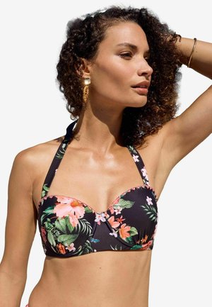 Bikini felső - navy tropical