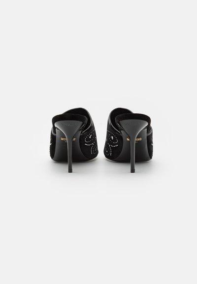 MOSCHINO Muiltjes met hak - nero
