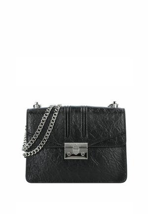 ROROS UMHÄNGE 21CM - Cross body bag - glossy black