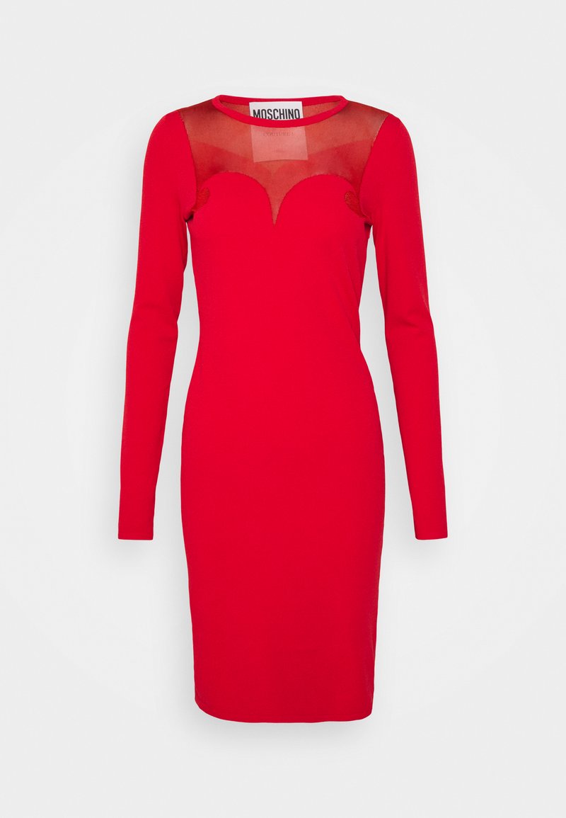 Moschino Etui-jurk rood Moschino Etui-jurk rood