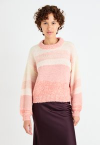 ONLY ONLJENNY LIFE ONECK  - Pulóver - terra cotta