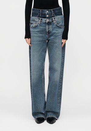 ELSON - Wide Leg - blue denim