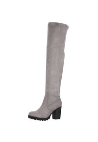 Elara Overknee laarzen - grau