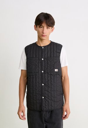 REVERSIBLE VISOKE VEST - Vest - black/smoked pearl