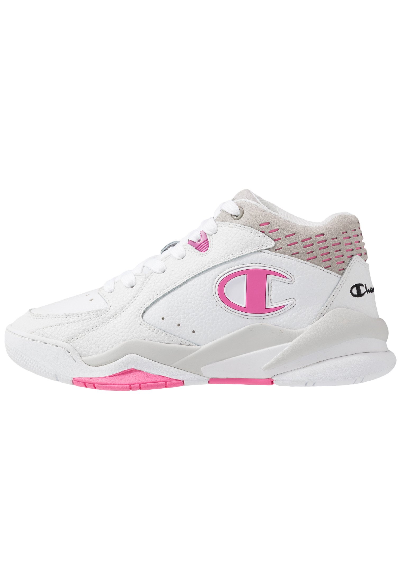 Champion MID CUT SHOE ZONE 90'S Basketballsko blackfluo Champion MID CUT SHOE ZONE 90'S Basketballsko white