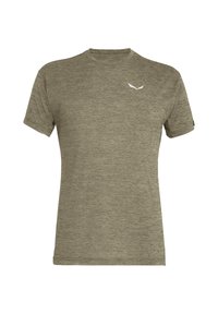 Salewa - PUEZ MELANGE DRY M S/S - T-shirt z nadrukiem Miniatura obrazu 1