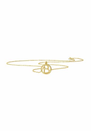 INITIAL CHARM LETTER-B  - Halskette - yellow gold-coloured