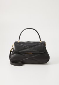 GRACE QUILTED SMALL TOP HANDLE - Rokassoma - black