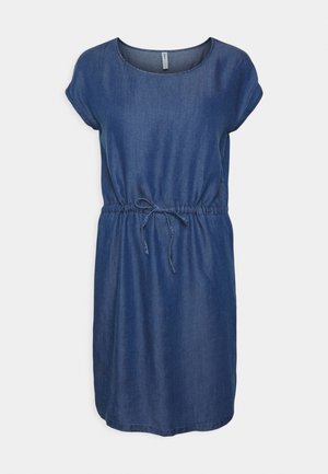 ONLY, Robe en jean - light-blue denim