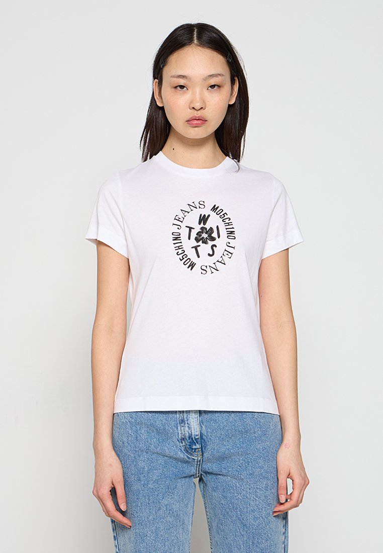 MOSCHINO JEANS T-shirt print wit
