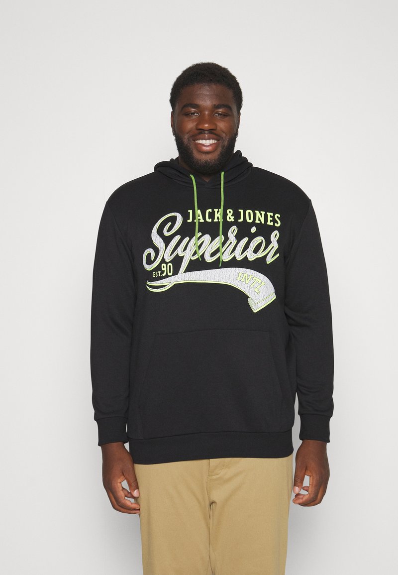 Men’s Sweatshirt without Hood Jack & Jones Jjmicah Black main image 1