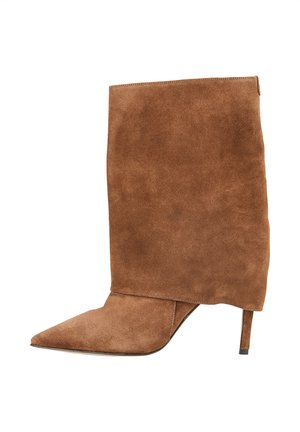 BIANCA - Bottines de cowboy / motard - chocolat