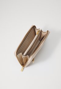 Guess GIULLY LARGE ZIP AROUND - Plånbok - almond