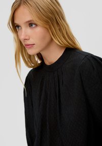 QS Blouse - schwarz