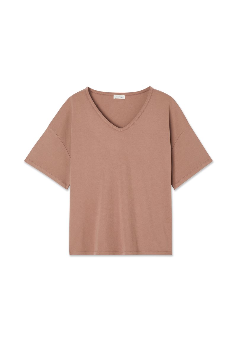 American vintage T-shirt basic bruin