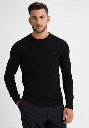 MULLEN - Stickad tröja - black
