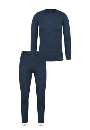 normani Outdoor Sports RWS MERINO Pullover Merino Unterhose SET - Unterhose lang - navy