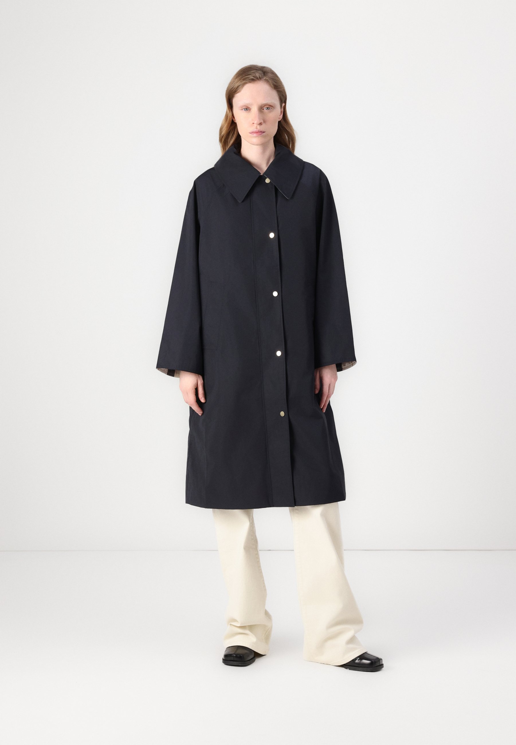 Barbour SONNET - Trenchcoat - dark navy/dark blue - Zalando.co.uk