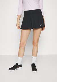 Nike Performance - FLOUNCY - Sports skirt - black/white Miniatyrbilde 1