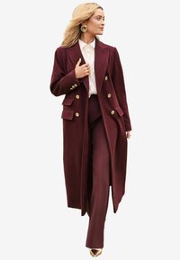 Love & Roses DOUBLE BREASTED HOURGLASS LONGLINE-REGULAR FIT - Cappotto classico - red