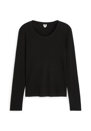 ARKET, T-shirt à manches longues - black