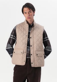 Barbour NEW LOWERDALE QUILTED GILET - Γιλέκο - washed stone