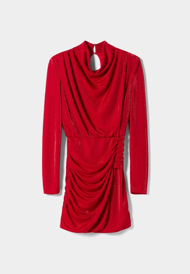 Bershka Cocktailjurk rood