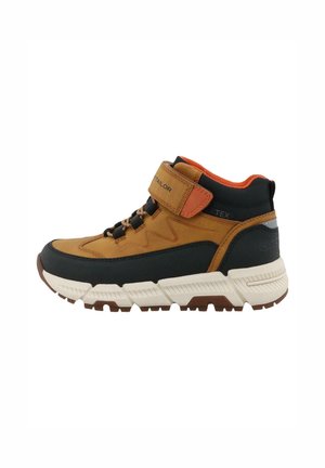 SNEAKER MIT KLETTVERSCHLUSS - Sneakers hoog - camel