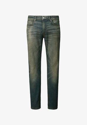 Pepe Jeans, TAPERED JEANS STANLEY - Jeans fuselé - dark green cast vintage powerf